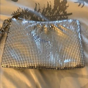 Vintage Silver wristlet